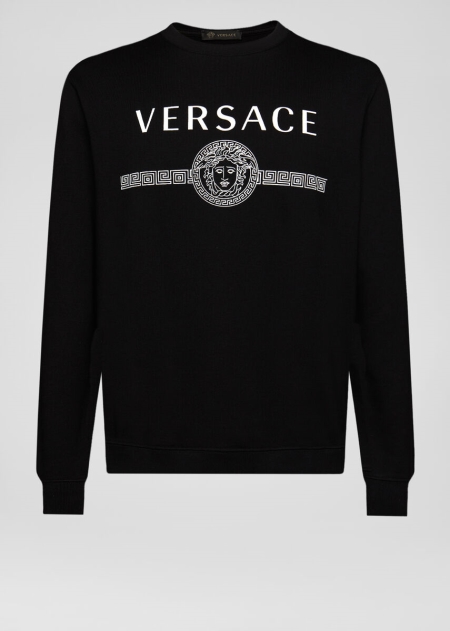 Versace Medusa Logo Sweatshirt Herr - 721038BDV